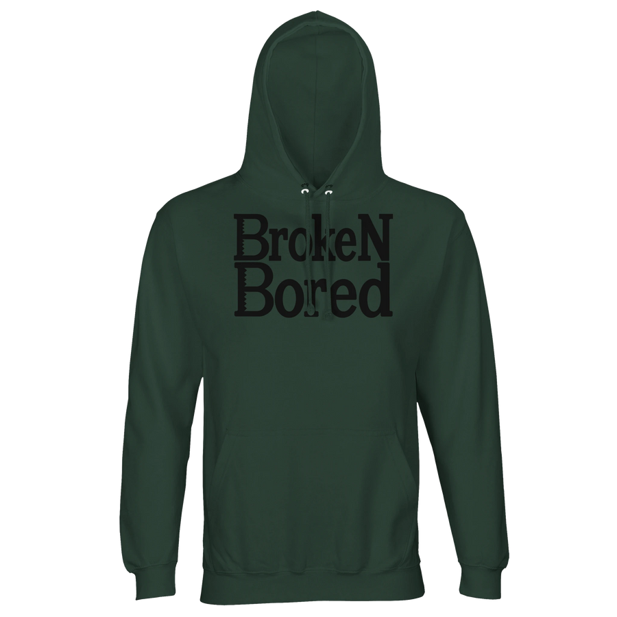 Recycled Blend Unisex Hoodie Black Logo
